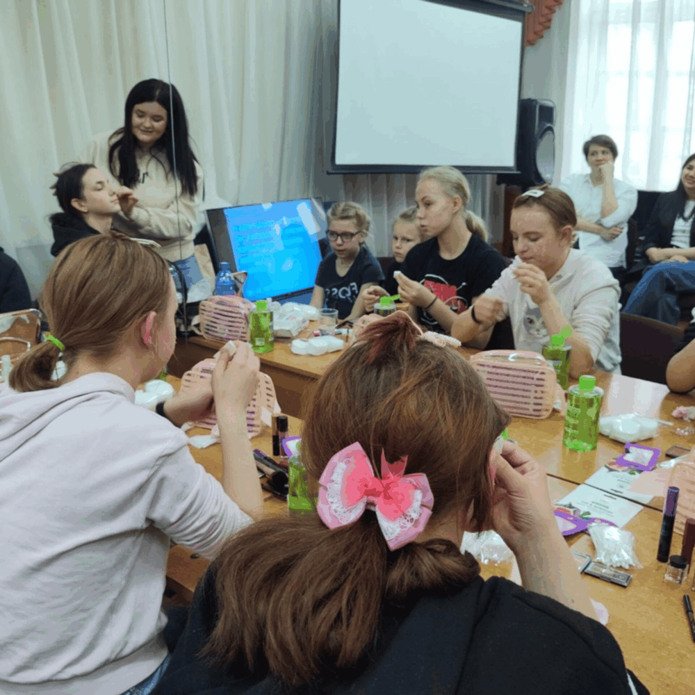 2 слайд мастер-класс для девочек по уходу за собой